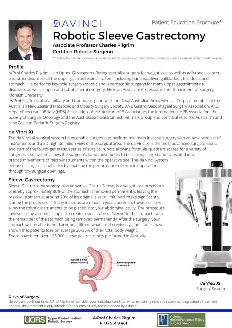 Gastric Sleeve Surgery Laparoscopic Sleeve Gastrectomy UGIRS